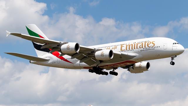 A6-EEG:Airbus A380-800:Emirates Airline